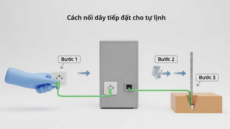 Hướng dẫn cách nối dây tiếp đất cho tủ lạnh an toàn tại nhà