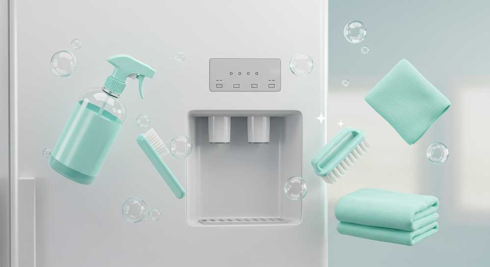 Hướng dẫn vệ sinh vòi lấy nước của tủ lạnh đúng cách 2 Chuẩn bị dụng cụ và dung dịch vệ sinh an toàn