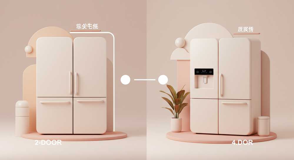 Nên mua tủ lạnh 2 cánh hay 4 cánh để tối ưu cho gia đình 2 Thiết kế và không gian lắp đặt: Chọn tủ lạnh hay chọn bếp?