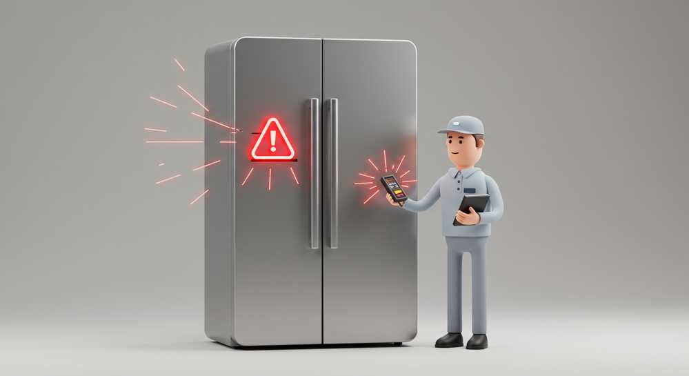 Tủ lạnh LG báo lỗi nháy đèn và cách xử lý nhanh chóng 2 Khi nào bạn cần gọi thợ sửa chữa chuyên nghiệp