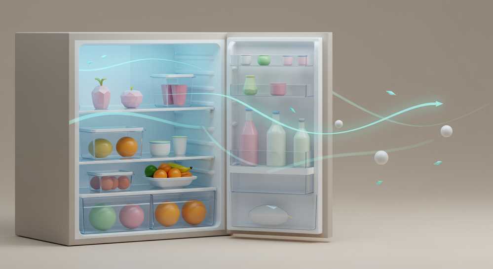 Cách sử dụng tủ lạnh Mitsubishi hiệu quả và tiết kiệm điện 3 Sắp xếp thực phẩm khoa học để tăng hiệu quả làm lạnh