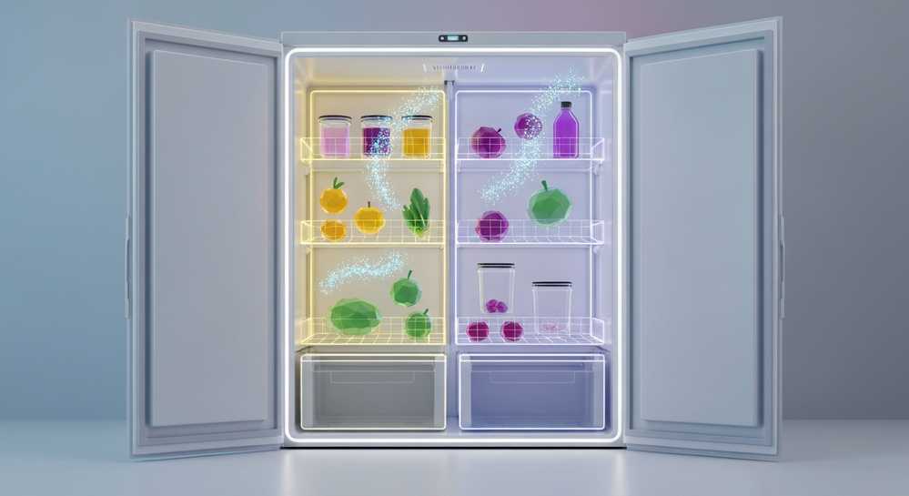 Hướng dẫn cách sử dụng tủ lạnh Sharp hiệu quả và bền bỉ 2 Sắp xếp và bảo quản thực phẩm khoa học